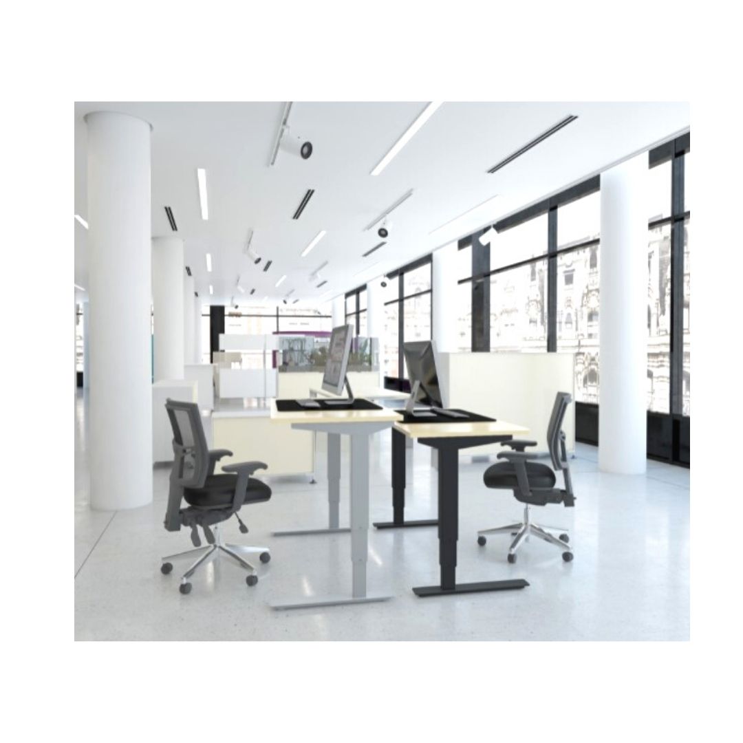 Conset Electric Standing Desk  Free Cable Tray