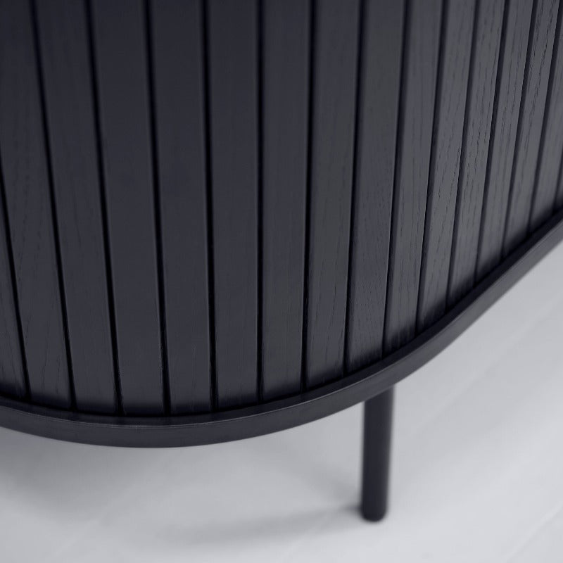 Nola Stylish Sideboard Cabinet in Black Oak