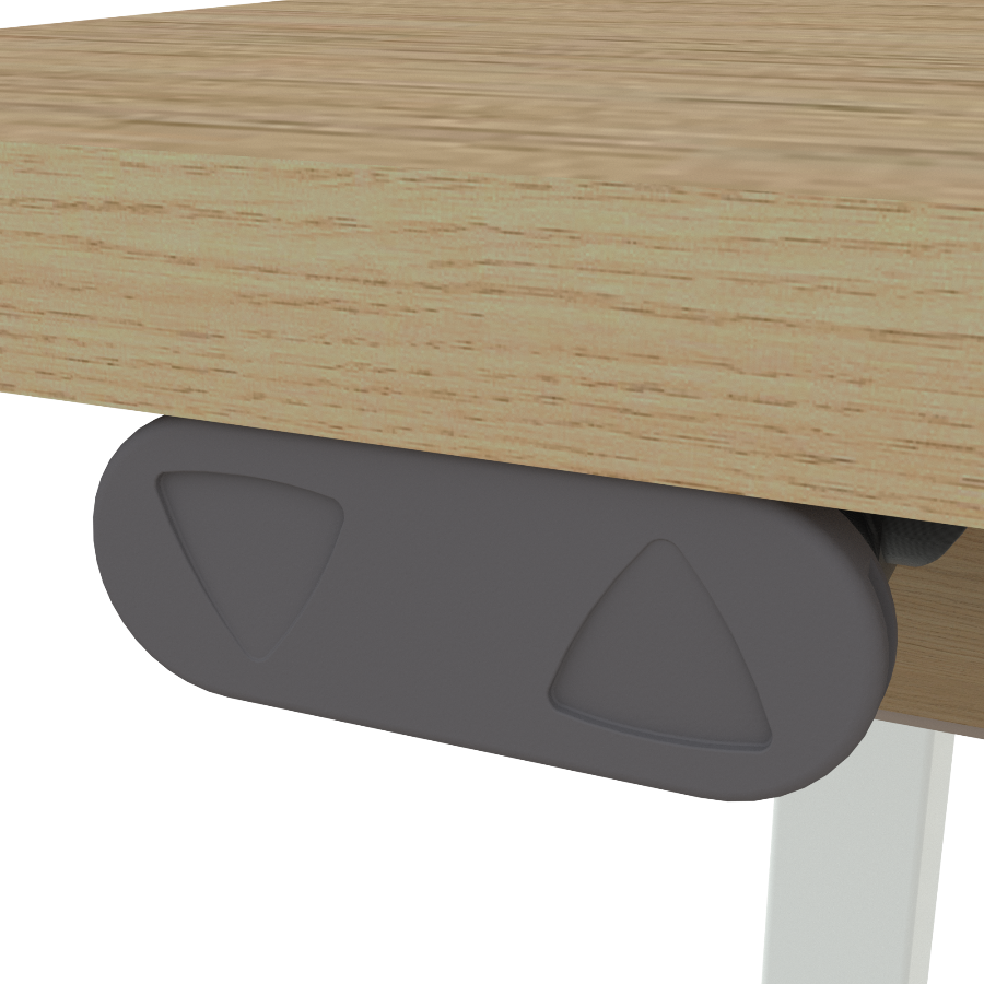 Electric Adjustable Desk with Table Top Built-in Storage