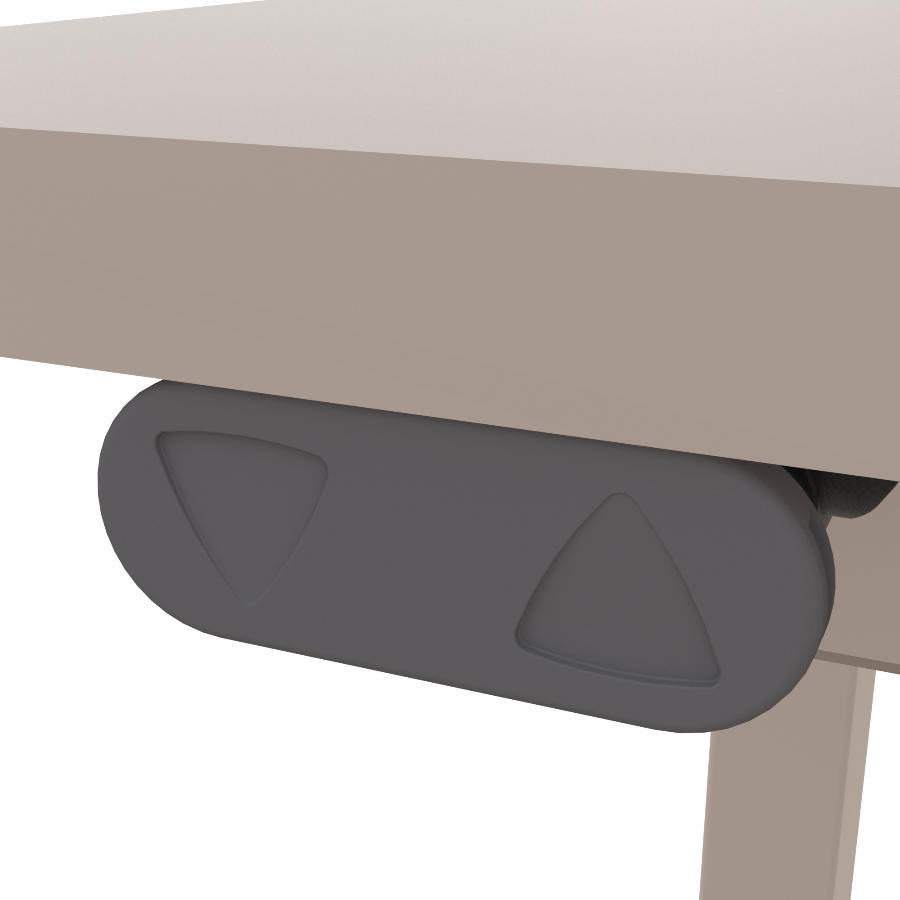 Electric Adjustable Desk with Table Top Built-in Storage