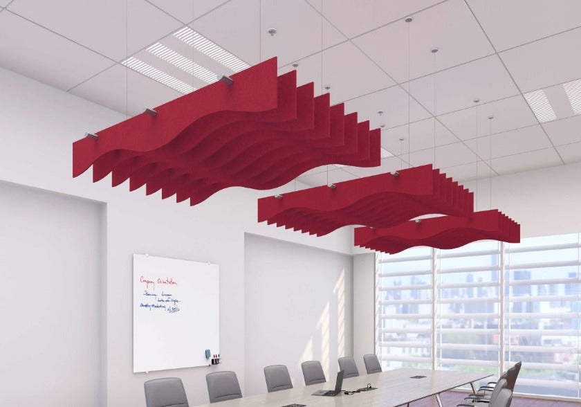 Echodeco Acoustic Ceiling Baffles 3/4" Thick 72"W x 48"D