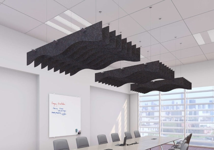 Echodeco Acoustic Ceiling Baffles 3/4" Thick 72"W x 48"D