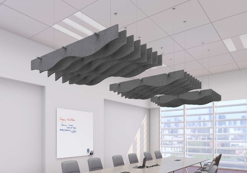 Echodeco Acoustic Ceiling Baffles 3/4" Thick 72"W x 48"D