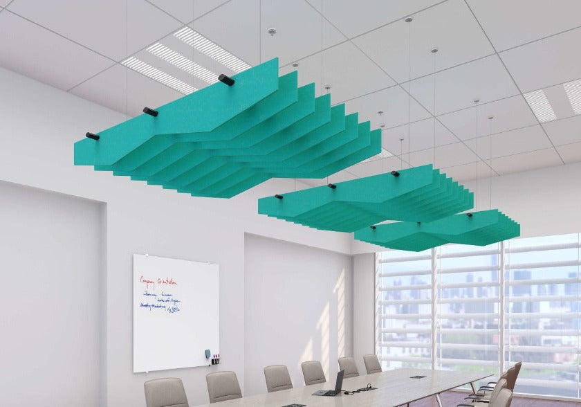 Echodeco Acoustic Ceiling Baffles 3/4" Thick 72"W x 48"D