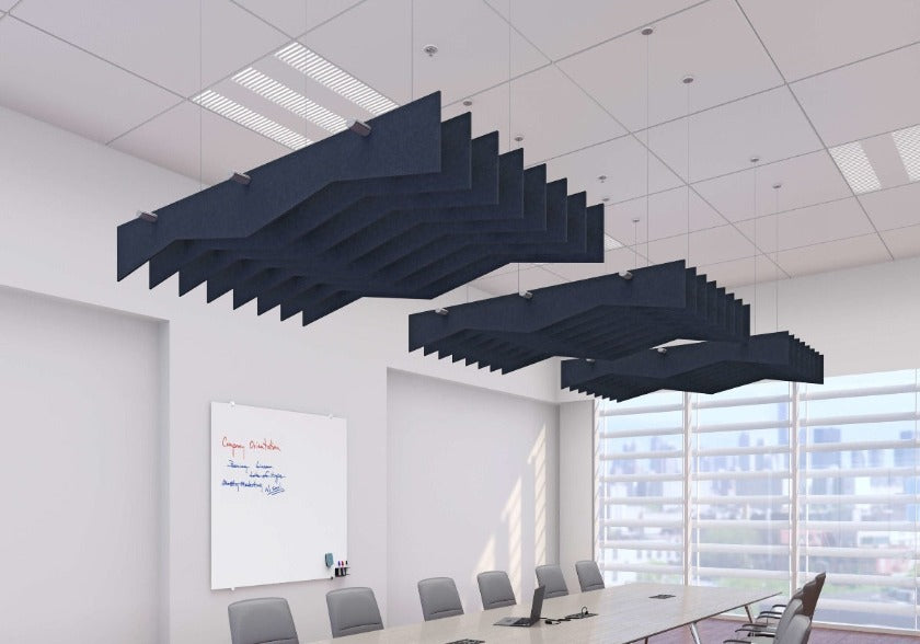Echodeco Acoustic Ceiling Baffles 3/4" Thick 72"W x 48"D