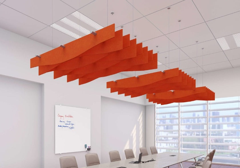 Echodeco Acoustic Ceiling Baffles 3/4" Thick 84"W x 84"D