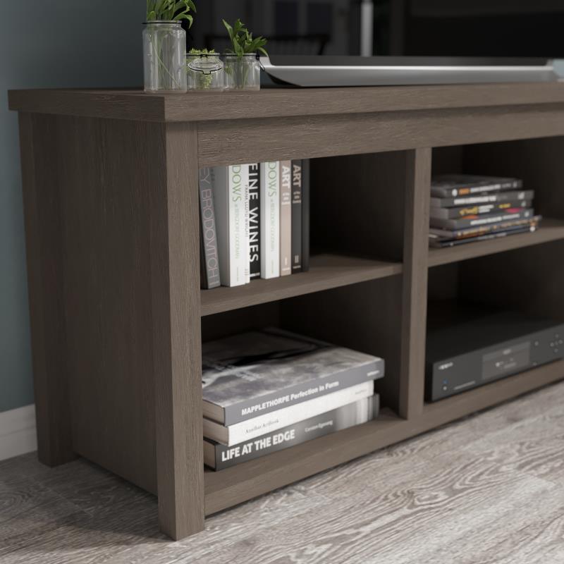 Kilead Farmhouse TV Media Console with Open Storage