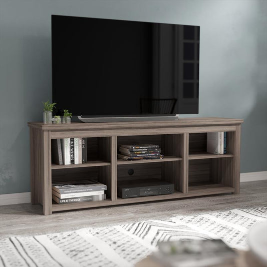 Kilead Farmhouse TV Media Console with Open Storage