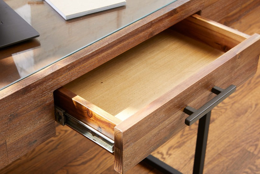 Elbert Home Office Desk 63" in Walnut