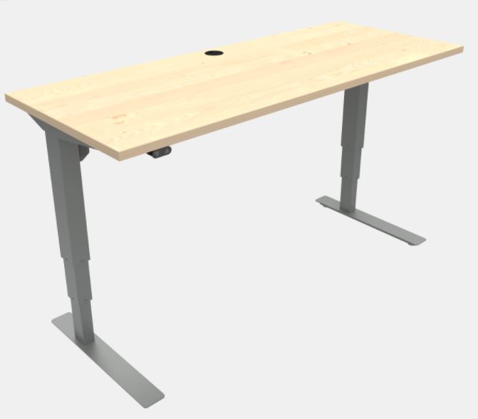 Conset 501-37 Electric Standing Desk 70" Length