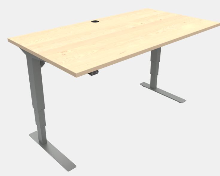 Conset 501-37 Electric Standing Desk 70" Length