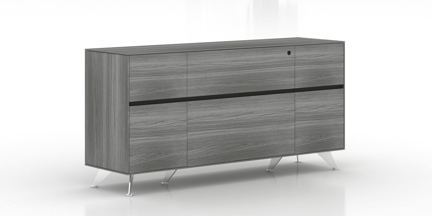 350 Filing Storage Credenza in Grey 63 x 32"