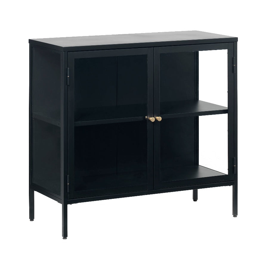 Carmel Sideboard in Black Glass Door