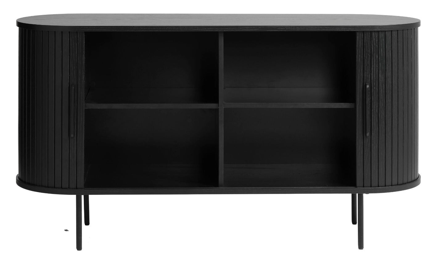 Nola Stylish Sideboard Cabinet in Black Oak