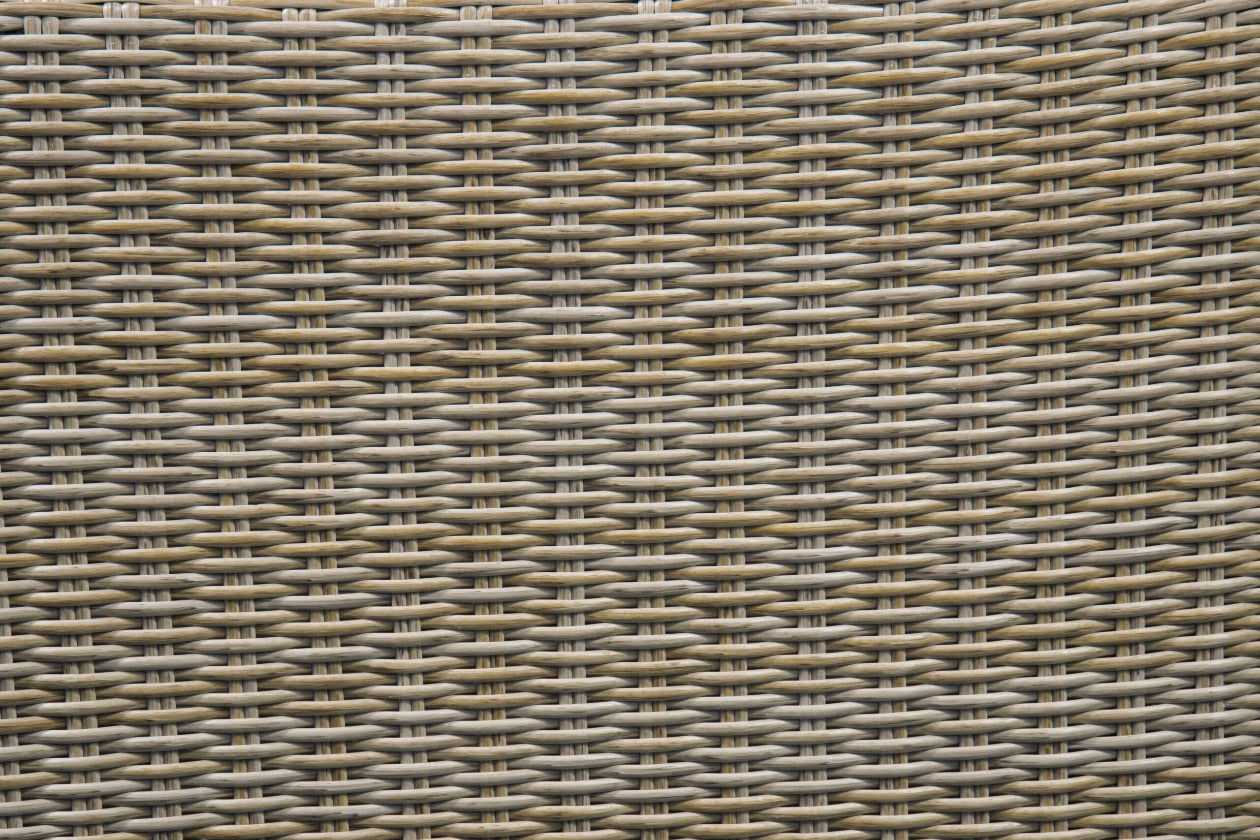 Outdoor 6 Piece Modular Sofa Set Brown Wicker