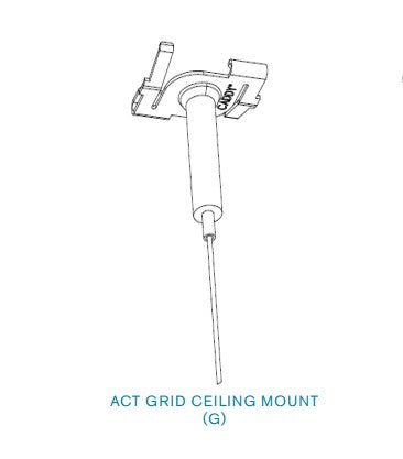 EchoDeco Acoustic Ceiling Grid Baffles 4 feet Width