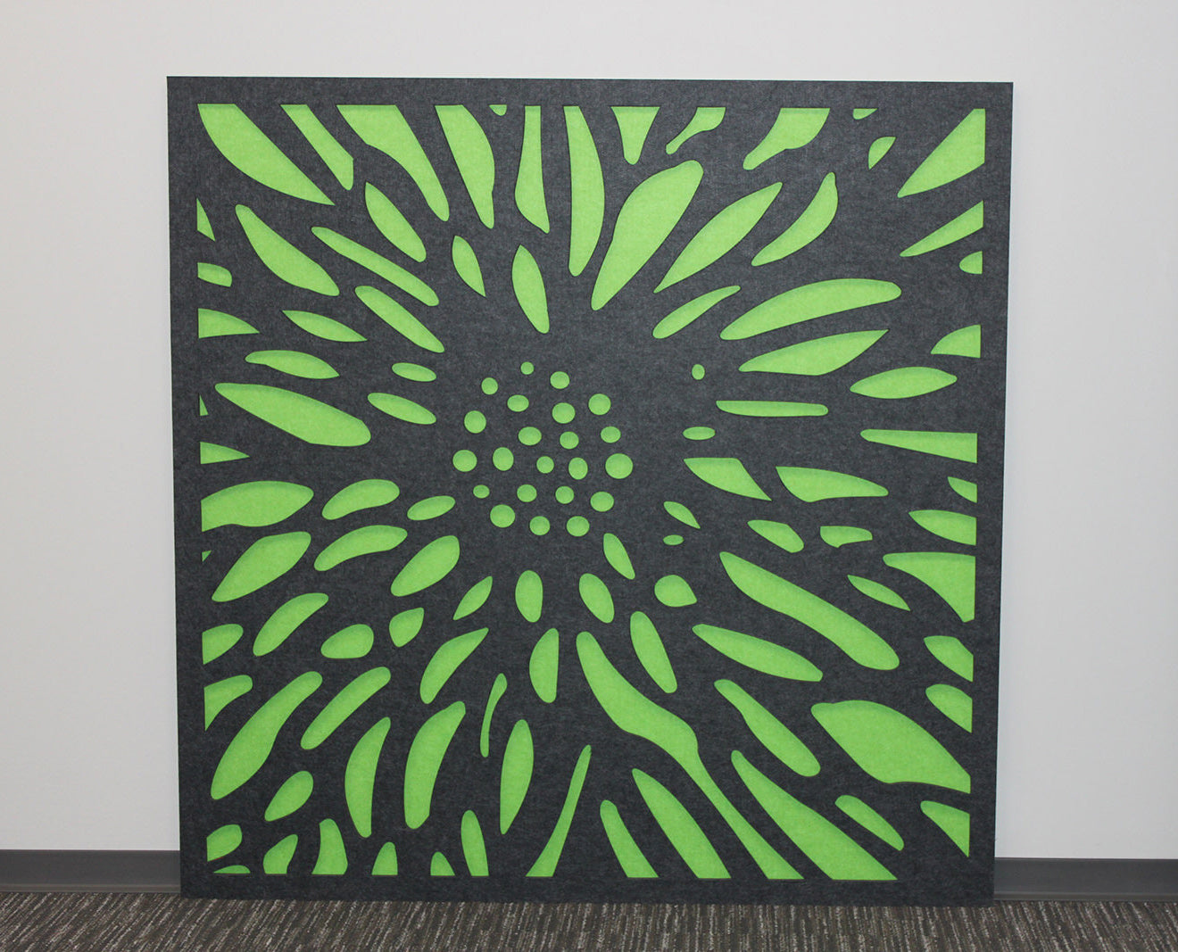 EchoDeco 85% Acoustic Wall Panel Back with Solid Panel 23"x47"