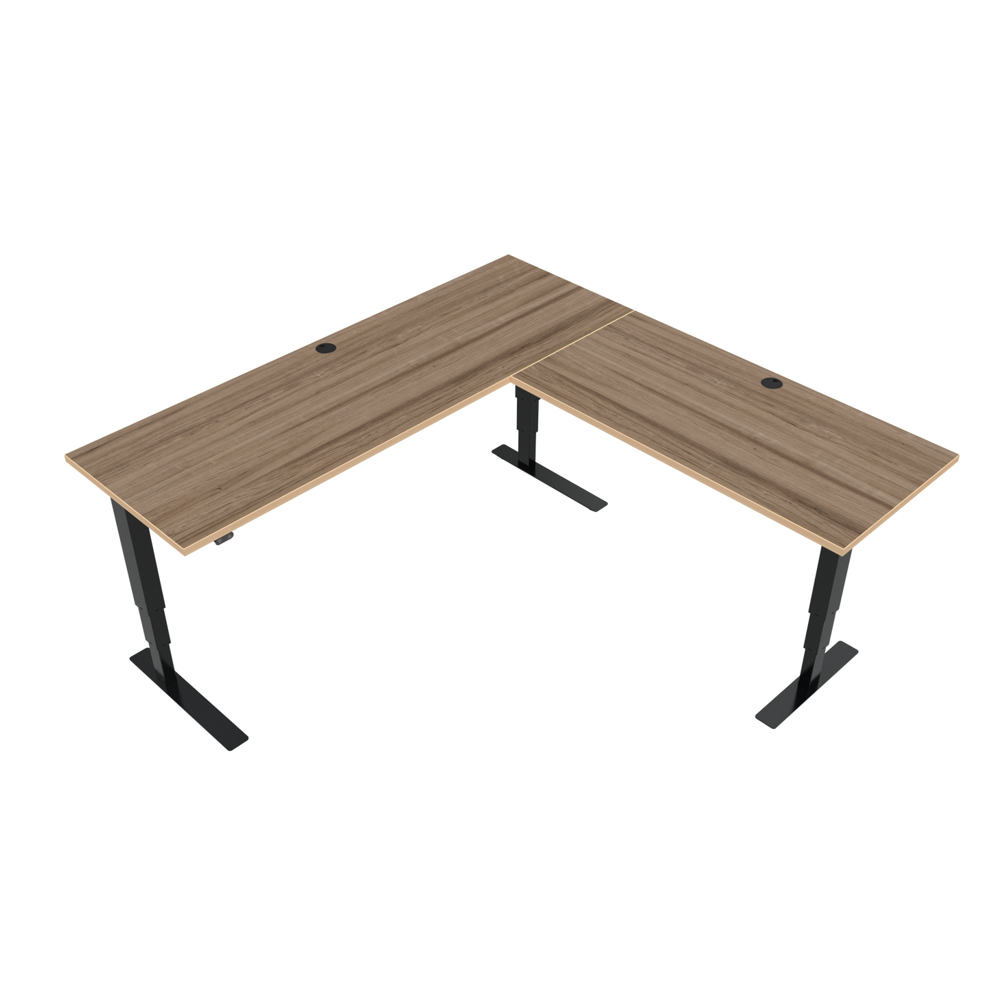 Conset 90 Degree Corner Standing Desk 70"