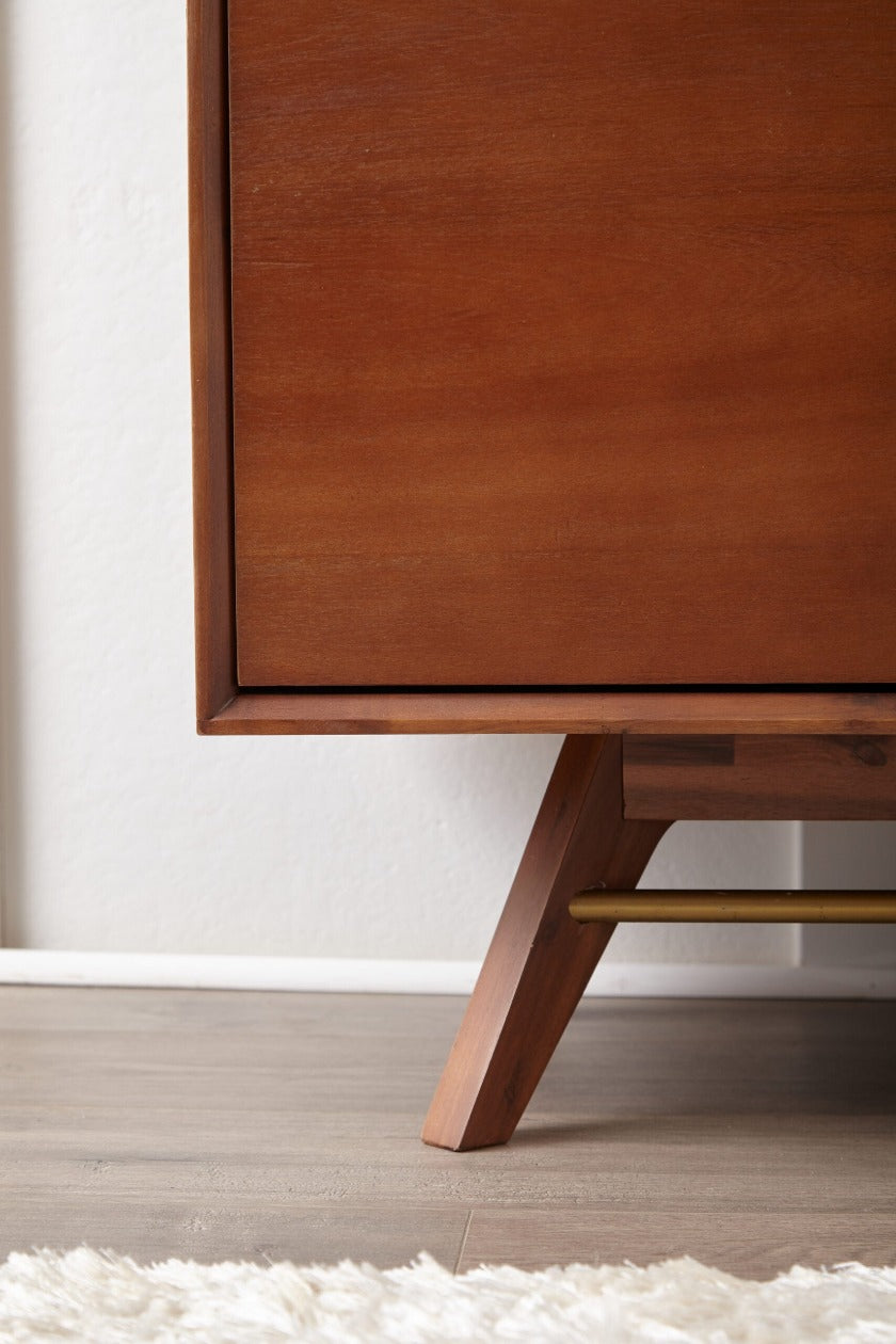Denali Credenza Sideboard 71 x 30 Inches In Walnut
