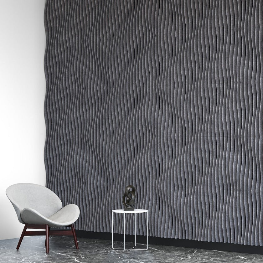 EchoDeco Acoustic Blade Wall Tiles Highly NRC Rate