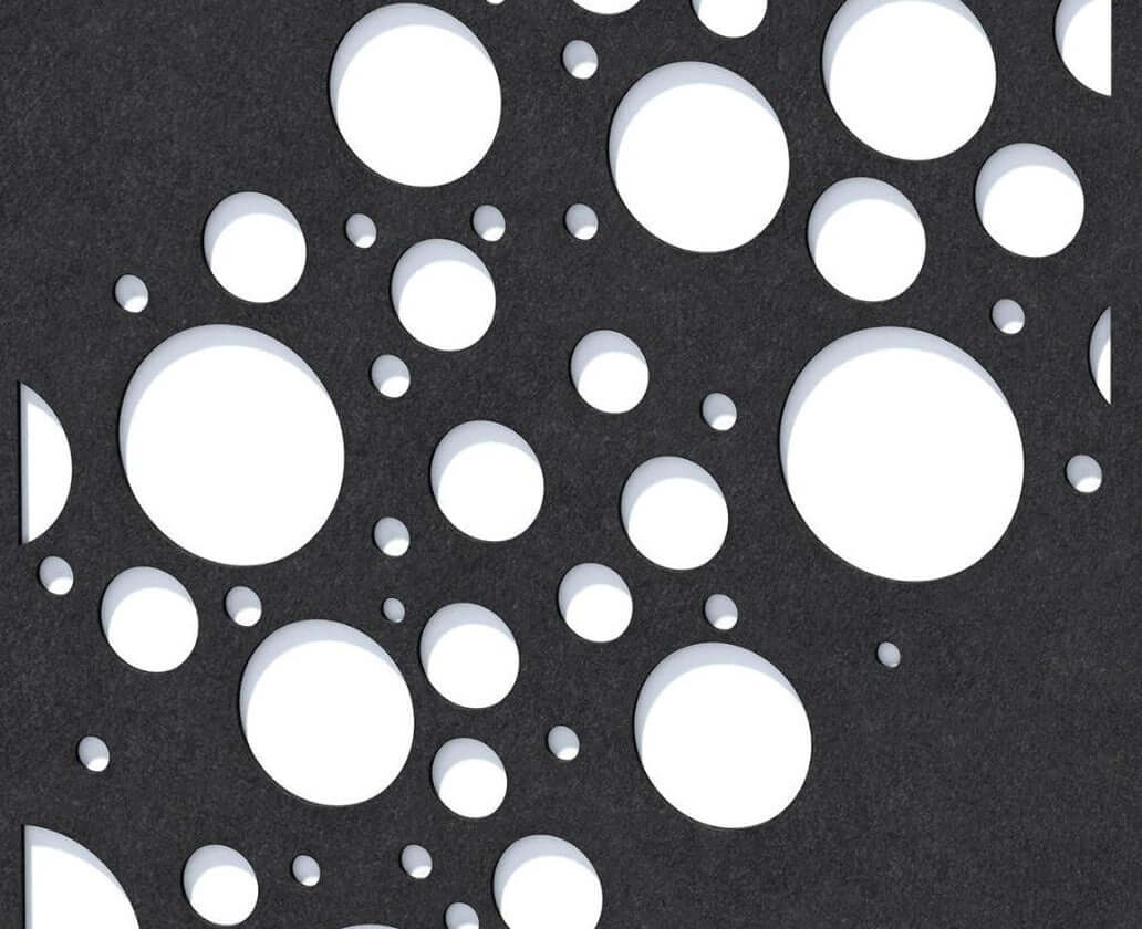 EchoDeco 3/8" Acoustic Decorative Panel 23.5"W X 47"H