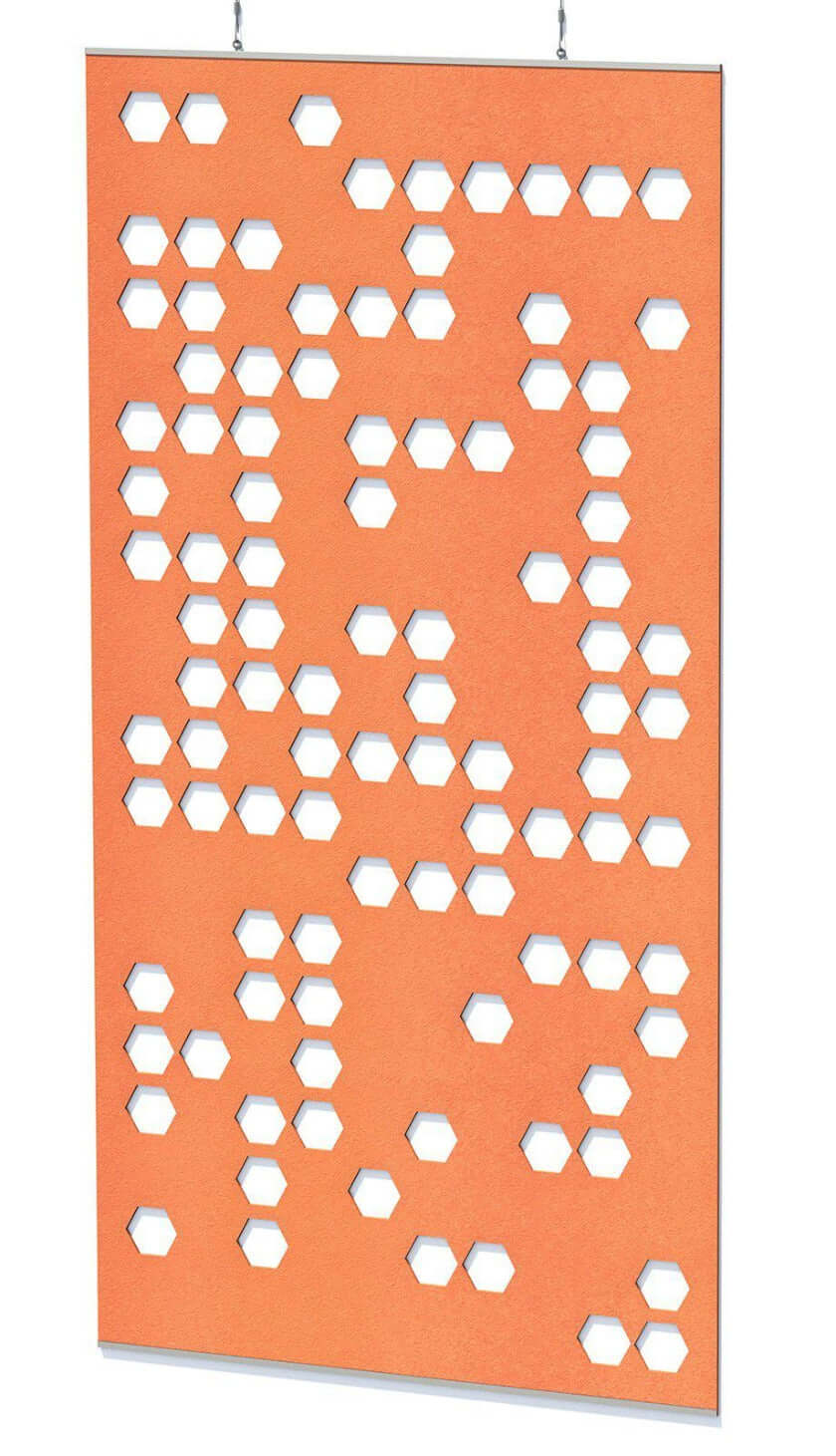 EchoDeco 3/8" Acoustic Decorative Panel 23.5"W X 47"H