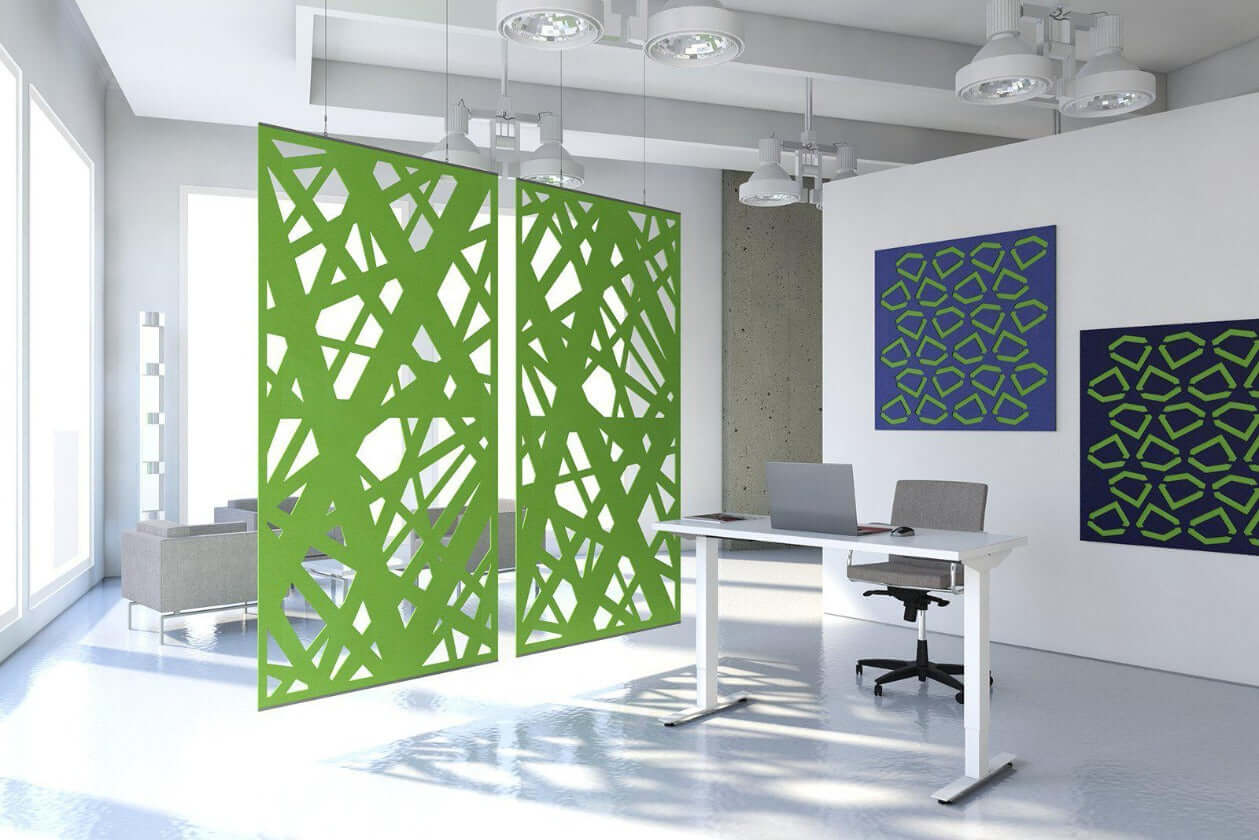 EchoDeco 3/8" Acoustic Decorative Panel 23.5"W X 47"H