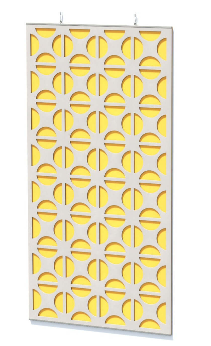 EchoDeco 3/8" Acoustic Decorative Panel 23.5"W X 47"H