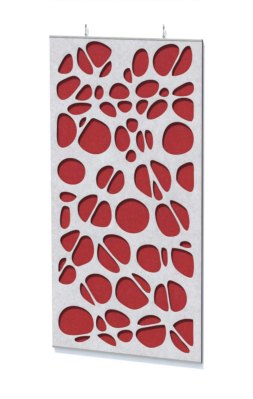 EchoDeco 3/8" Acoustic Decorative Panel 23.5"W X 47"H