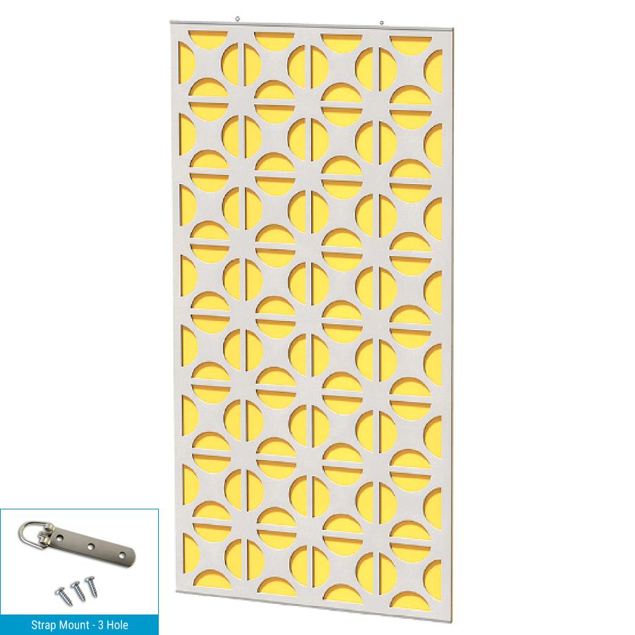 EchoDeco 85% Acoustic Wall Panel Divider 47"W X 47"H
