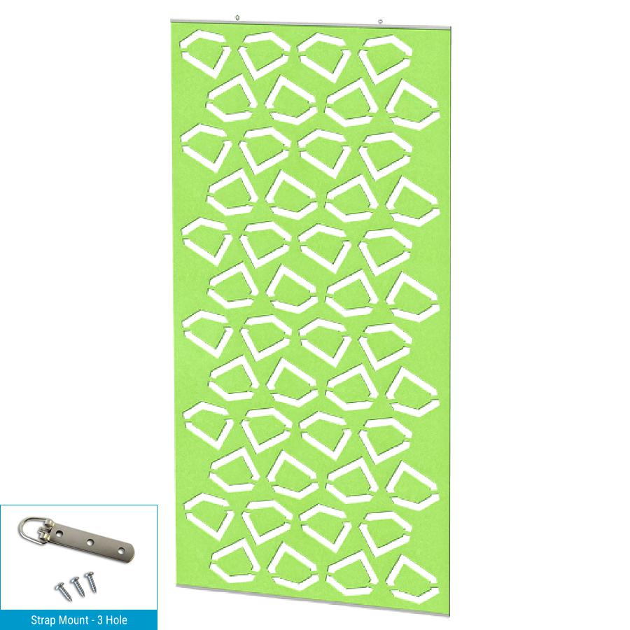 EchoDeco 85% Acoustic Wall Panel Divider 47"W X 47"H