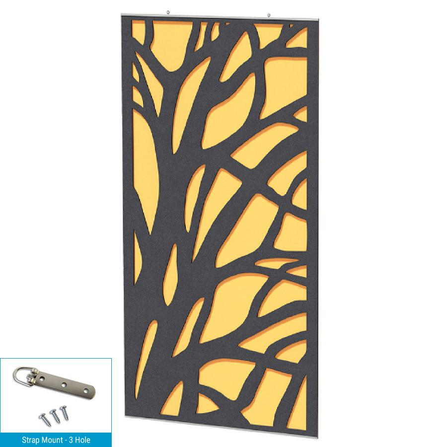 EchoDeco 85% Acoustic Wall Panel Divider 47"W X 47"H