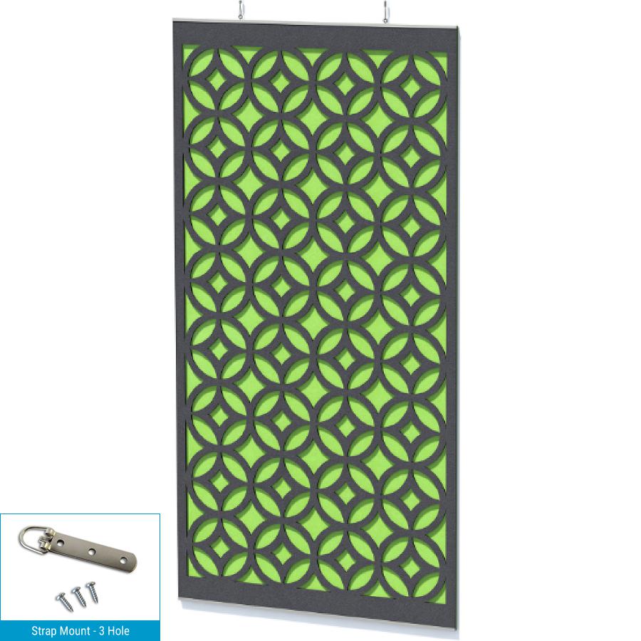 EchoDeco 85% Acoustic Wall Panel Divider 47"W X 47"H
