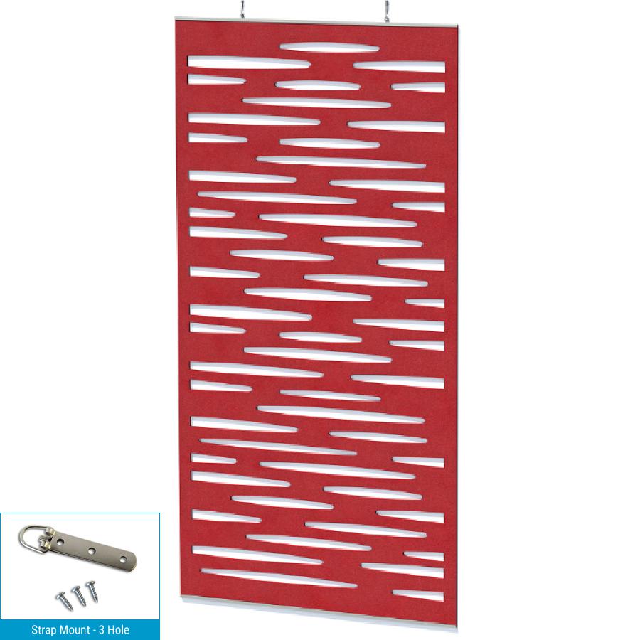 EchoDeco 85% Acoustic Wall Panel Divider 47"W X 47"H
