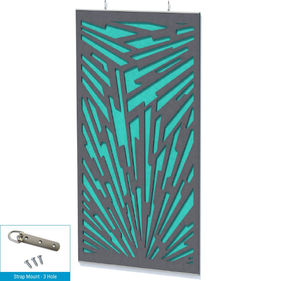 EchoDeco 85% Acoustic Wall Panel Divider 47"W X 47"H