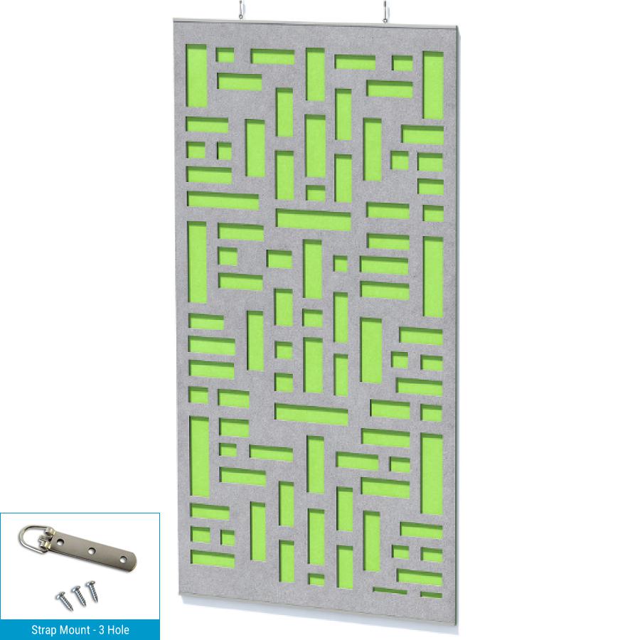 EchoDeco 85% Acoustic Wall Panel Divider 47"W X 47"H