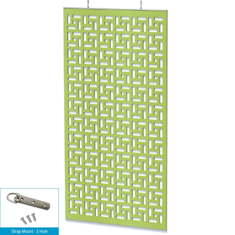 EchoDeco 85% Acoustic Wall Panel Divider 47"W X 47"H