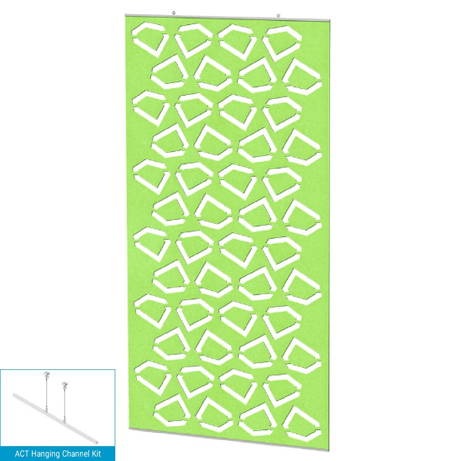EchoDeco 85% Acoustic Wall Panel Divider 47"W X 47"H