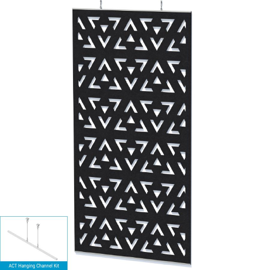 EchoDeco 85% Acoustic Wall Panel Divider 47"W X 47"H