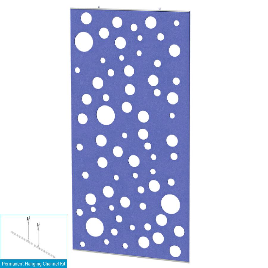 EchoDeco 85% Acoustic Wall Panel Divider 47"W X 47"H