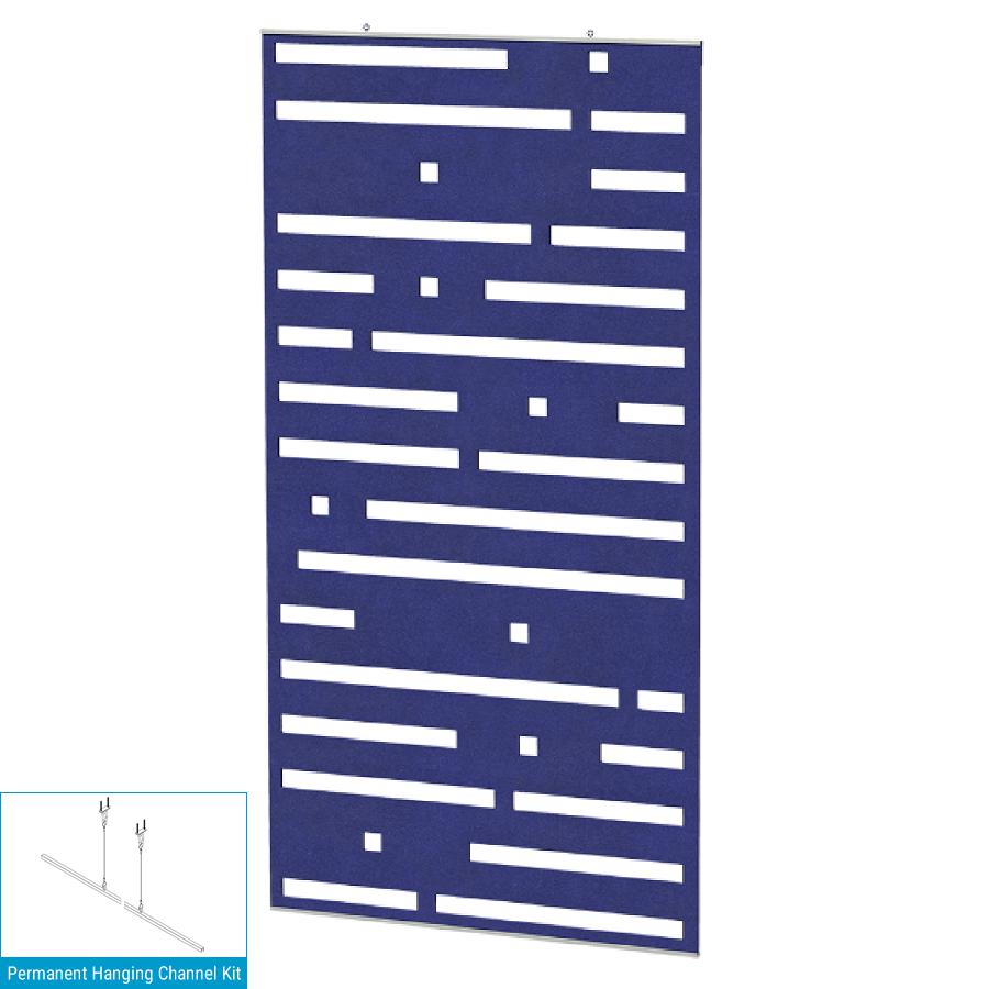 EchoDeco 85% Acoustic Wall Panel Divider 47"W X 47"H