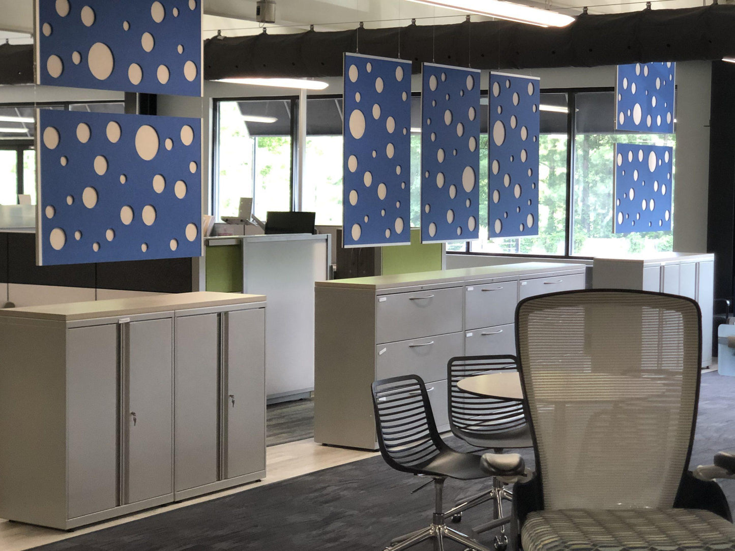 EchoDeco 85% Acoustic Wall Panel Divider 47"W X 47"H