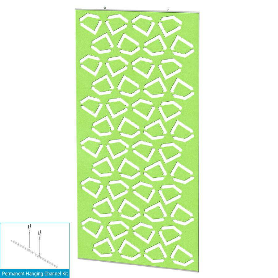 EchoDeco 85% Acoustic Wall Panel Divider 47"W X 47"H