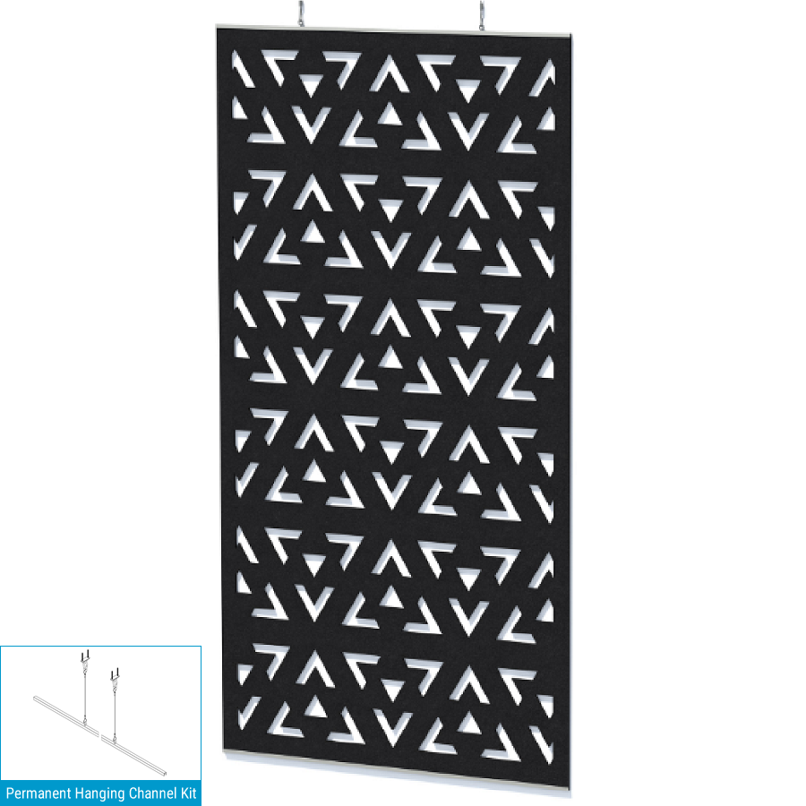 EchoDeco 85% Acoustic Wall Panel Divider 47"W X 47"H