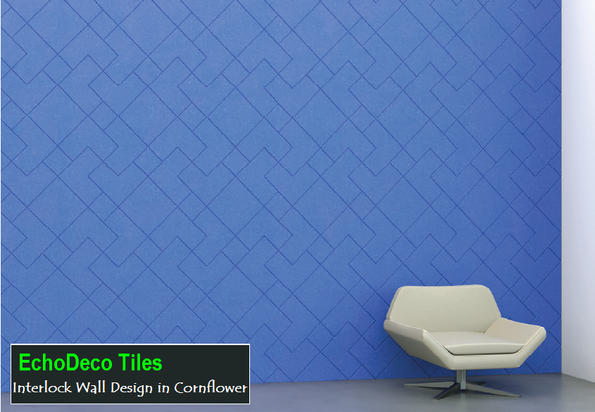 Echodeco Acoustic Wall Tiles 23.5"W x 23.5"H (Qty 8)