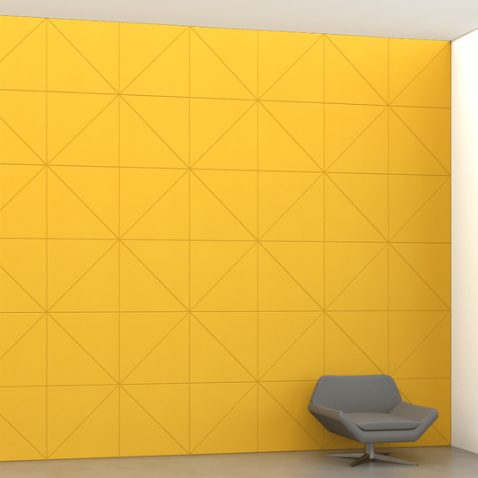 Echodeco Acoustic Wall Tiles  23.5"W x 23.5"H (Qty 8)