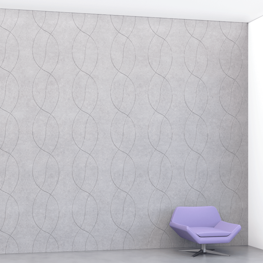 Echodeco Acoustic Wall Tiles 23.5"W x 23.5"H (Qty 8)