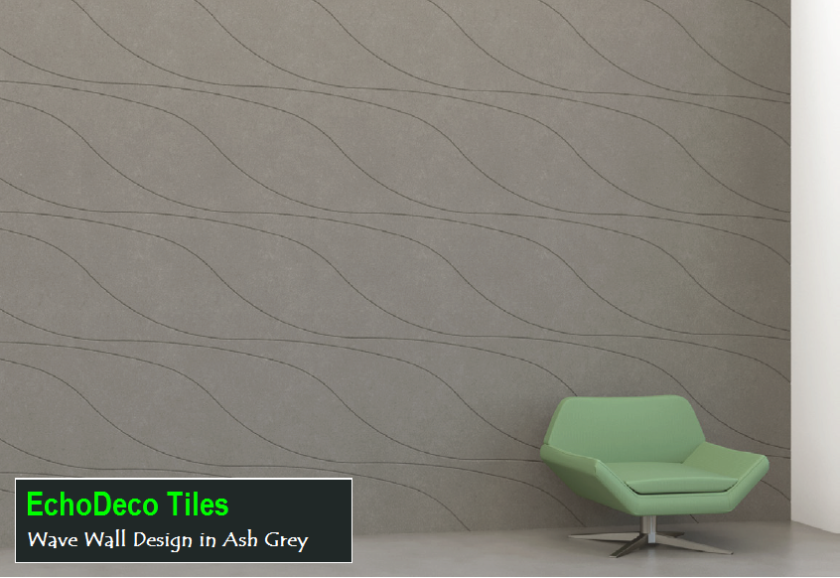 Echodeco Acoustic Wall Tiles 23.5"W x 23.5"H (Qty 8)