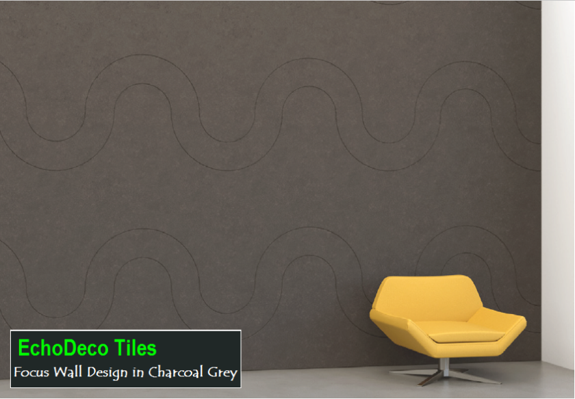 Echodeco Acoustic Wall Tiles 23.5"W x 23.5"H (Qty 8)
