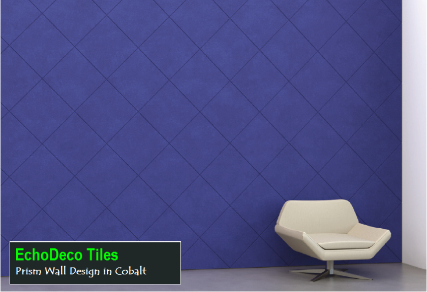 Echodeco Acoustic Wall Tiles 23.5"W x 23.5"H (Qty 8)